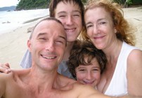 Alexander Gunn and family in Thailand