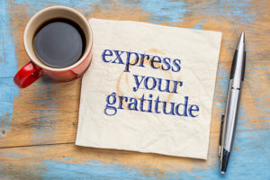 Express your gratitude