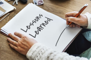 lessons learned